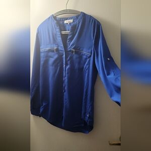 Calvin Klein Royal Blue Blouse